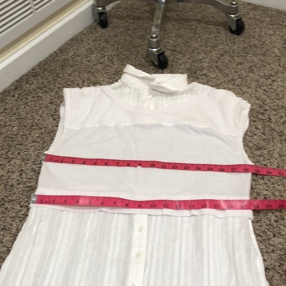 Anthropologie Postmark Londra Blouse Size Small White - Picture 7 of 8